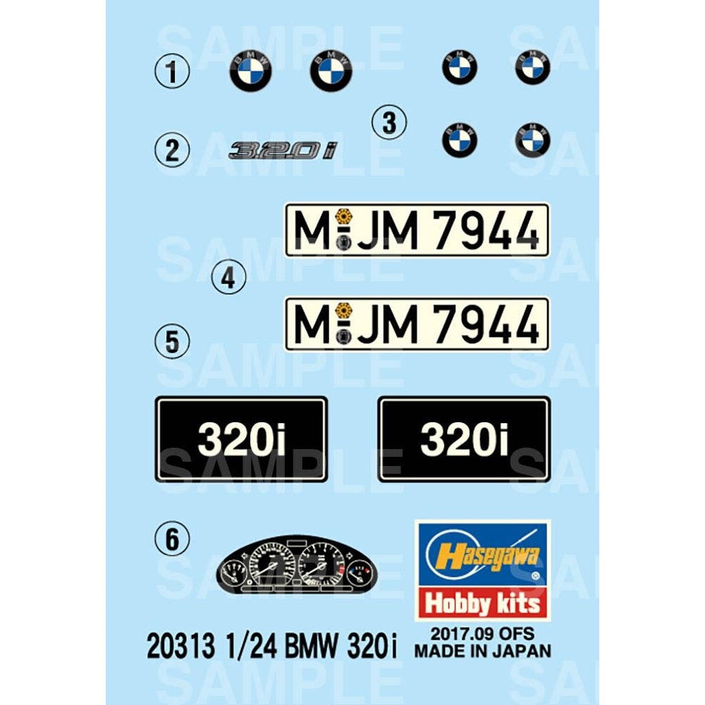 Hasegawa 20313 1/24 BMW 320I