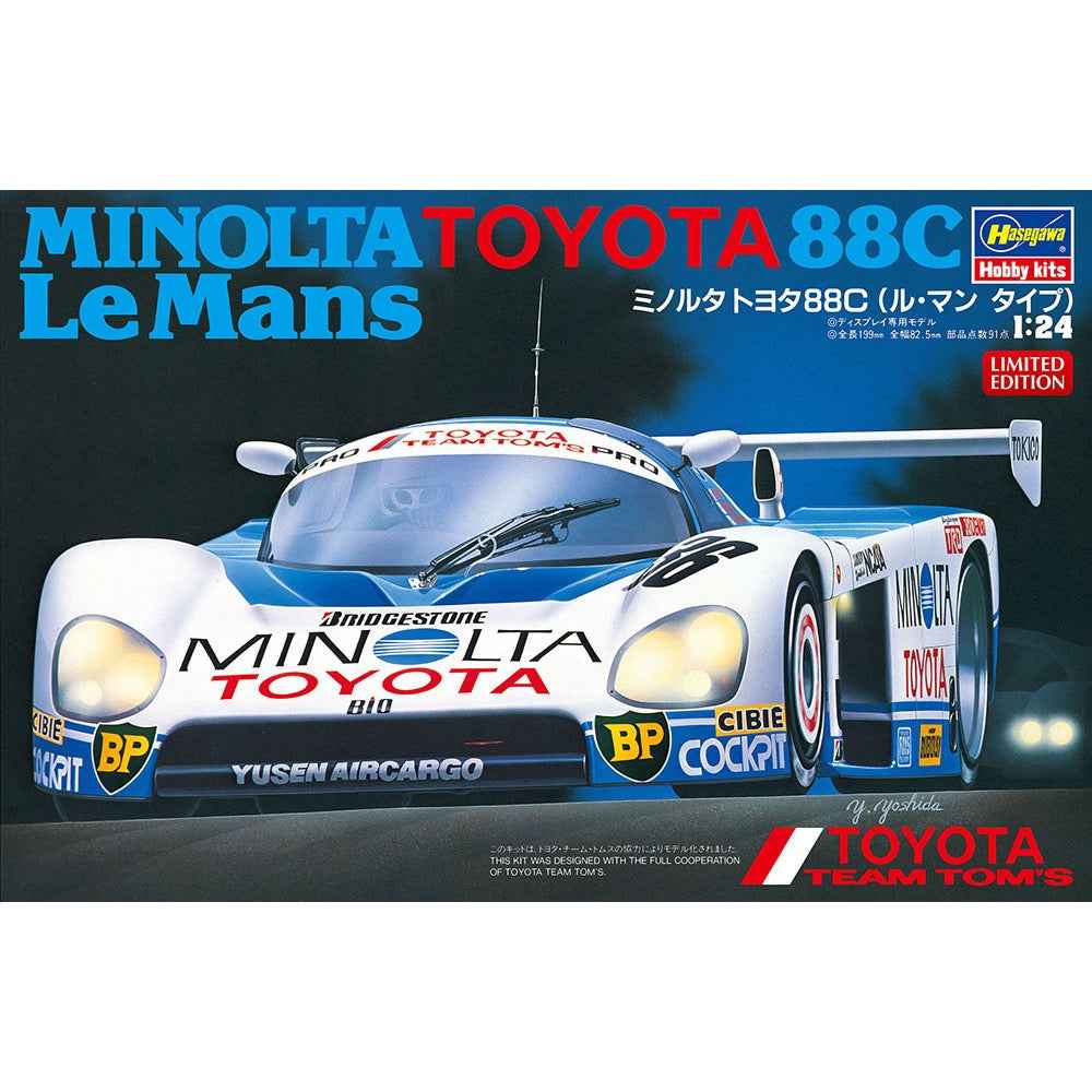 Hasegawa 20426 1/24 Minolta Toyota 88C Le Mans