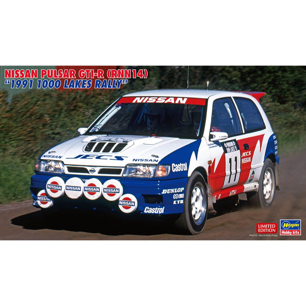 Hasegawa 1/24 Nissan Pulsar GTI-R (RNN14) "1991 1000 Lakes Rally"