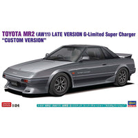 Hasegawa H20755 1/24 Toyota MR2 (AW11) Late Version G-Limited Super Charger Custom Version