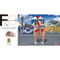 Hasegawa 29103 1/24 90‚Äôs Paddock Girls Figures