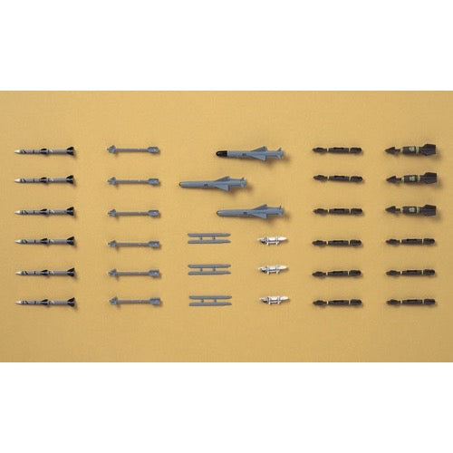 Hasegawa 1/72 J.A.S.D.F. Aircraft Weapons 1: J.A.S.D.F. Missiles And Launcher Set