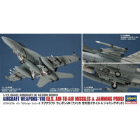 Hasegawa 1/72 Aircraft Weapons VIII U.S. Air-To-Air Missiles & Jamming Pods