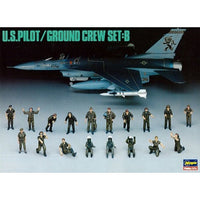 Hasegawa 36205 1/48 U.S. Pilot/Ground Crew Set B 4967834362055