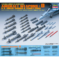 Hasegawa 1/48 Aircraft Weapons D: U.S. Smart Bombs & Target Pods