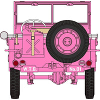 Hasegawa 52156 1/24 Wild Egg Girls 1/4 Ton 4×4 Utility Truck “Amy Mcdonnell