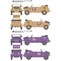 Hasegawa 52160 1/24 Wild Egg Girls Pkw.K1 Kubelwagen Type 82 Claire Frost