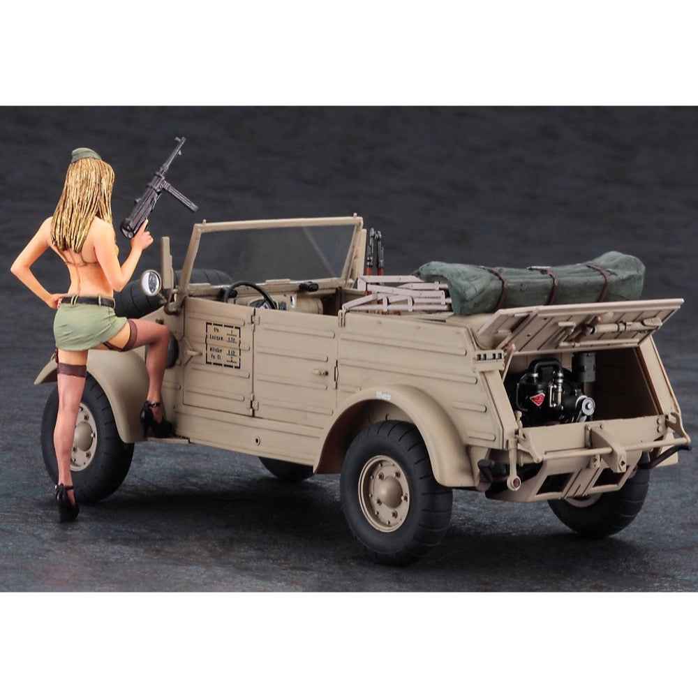 Hasegawa 52273 1/24 Pkw.K1 Kubelwagen Type 82 Balloon Tire