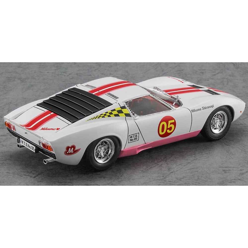 Haasegawa 52344 1/24 Wild Egg Girls Lamborghini Miura P400 SV Mikumo Shiranagi