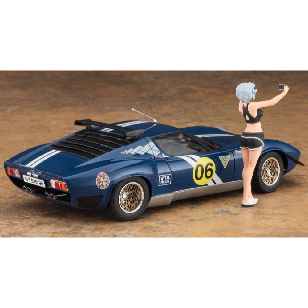 Hasegawa 1/24 Wild Egg Girls Lamborghini Jota SVR "Sasha Ilyushina" w/Figure