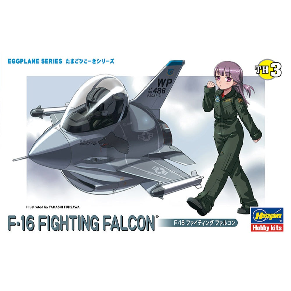 Hasegawa Non Scale Egg Plane F-16 Fighting Falcon