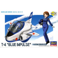 Hasegawa 60123 Egg Plane T-4 Blue Impulse