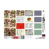 Hasegawa 62007 1/12 Family Restaurant Table & Chair