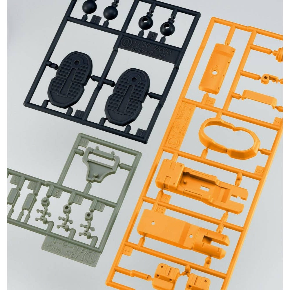 Hasegawa 1/20 20 MechatroWeGo No.04 Power Arm "Orange Mochi"