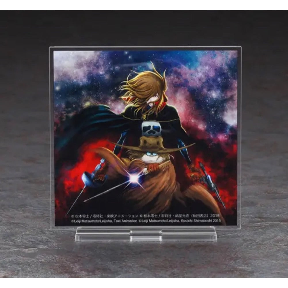 Hasegawa H64815 1/1500 Captain Harlock Space Pirate Dimension Voyage Space Pirate Battleship Arcadia Third Ship Variant Attack Enhanced Type with Acrylic Stand Figure 4967834648159