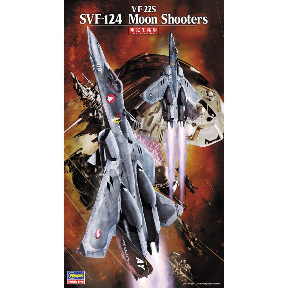 Hasegawa 65784 1/72 VF-22S SVF-124 Moon Shooters 4967834657847