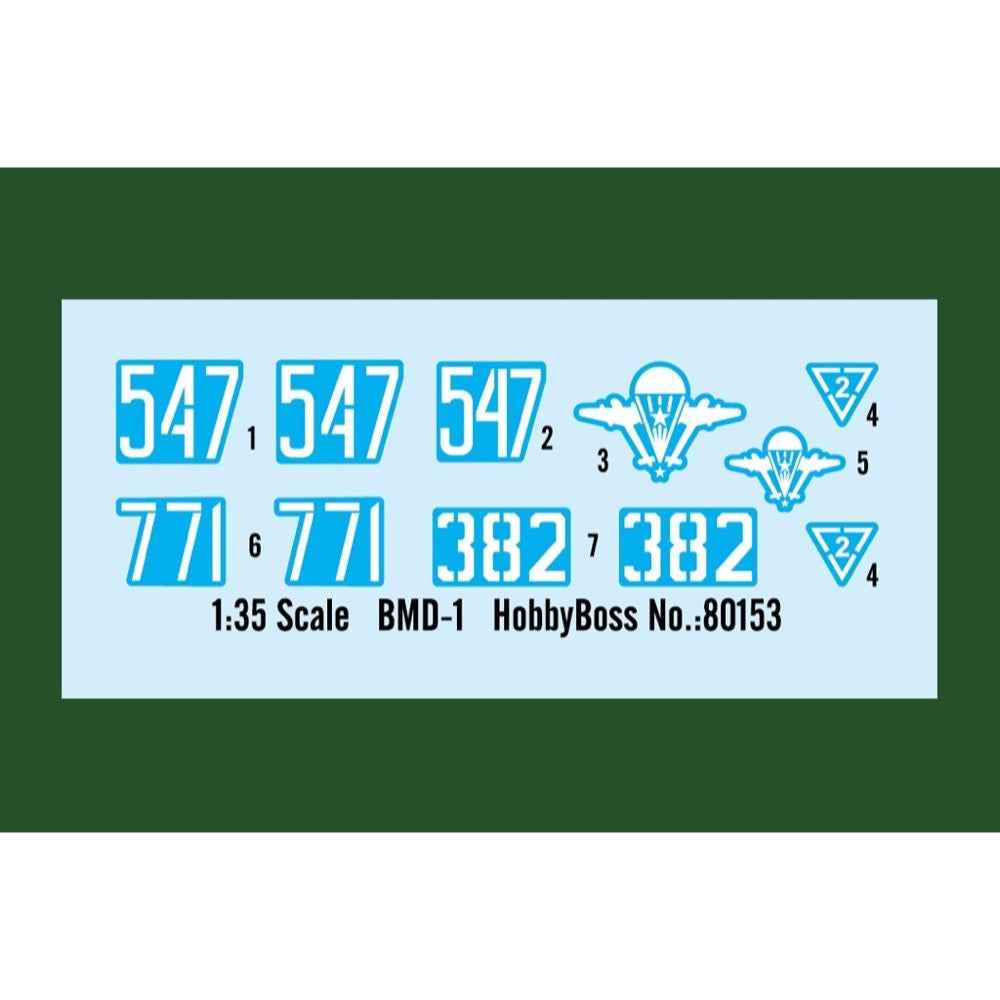 HobbyBoss 1/35 BMD-1 Plastic Model Kit