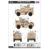Hobby Boss 1/35 Cougar 4x4 MRAP Model Kit