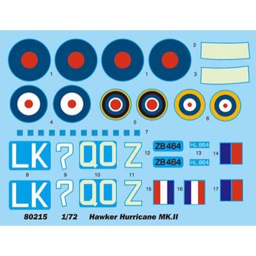 Hobby Boss 80215 1/72 Hurricane Mk. II