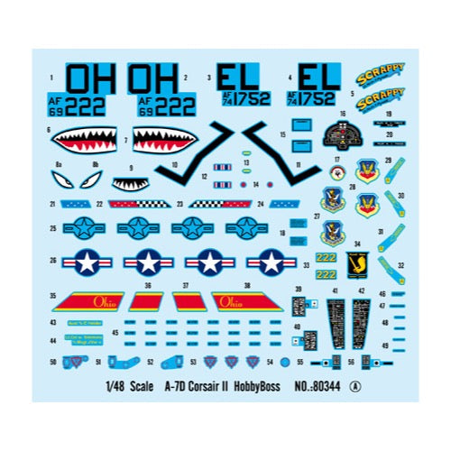 Hobby Boss 80344 1/48 A-7D Corsair II