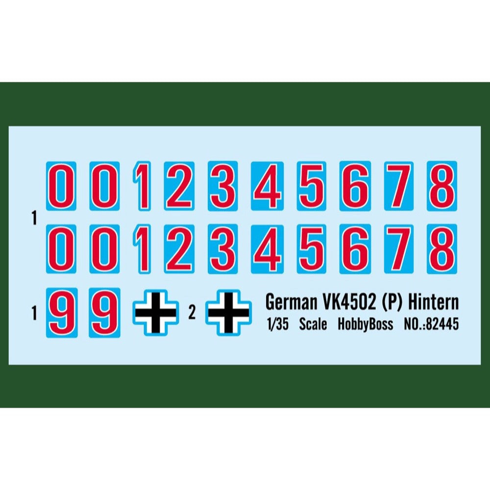 Hobby Boss 82445 1/35 German VK4502 Hintern