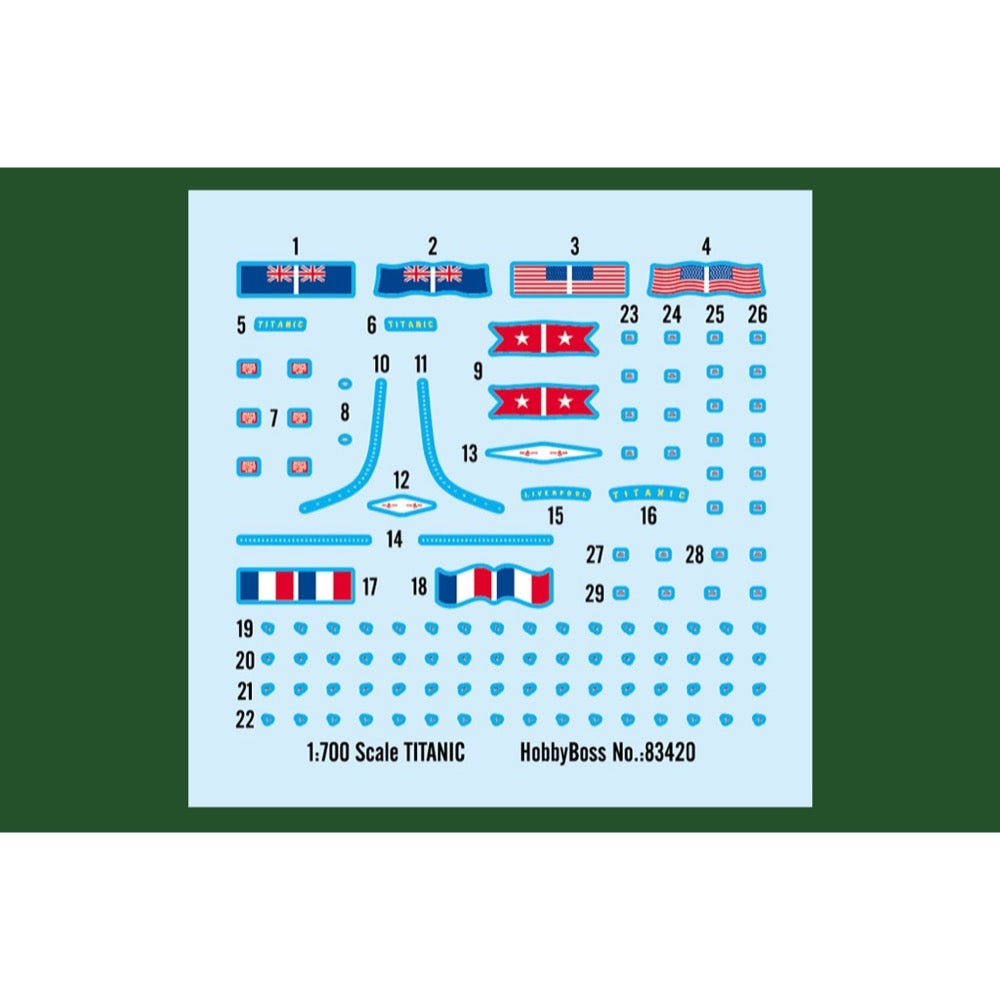 Hobby Boss 83420 1/700 RMS Titanic