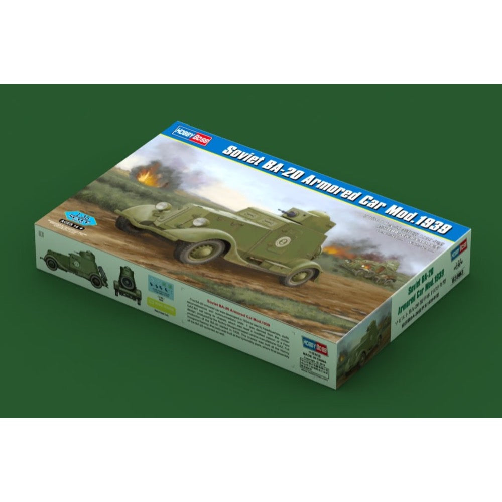 Hobby Boss 83883 1/35 Soviet BA-20 Armored Car Mod.1939