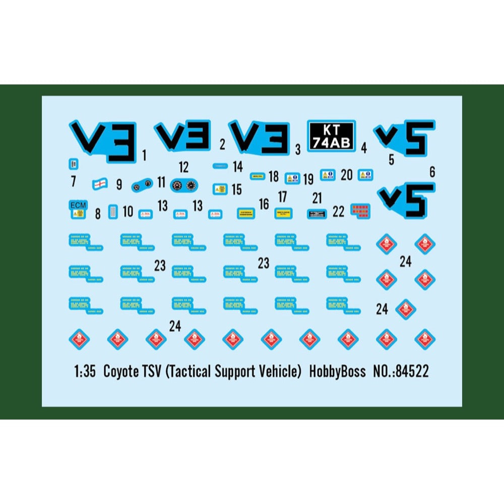 Hobby Boss 84522 1/35 Coyote TSV Tactical Support Vehicle