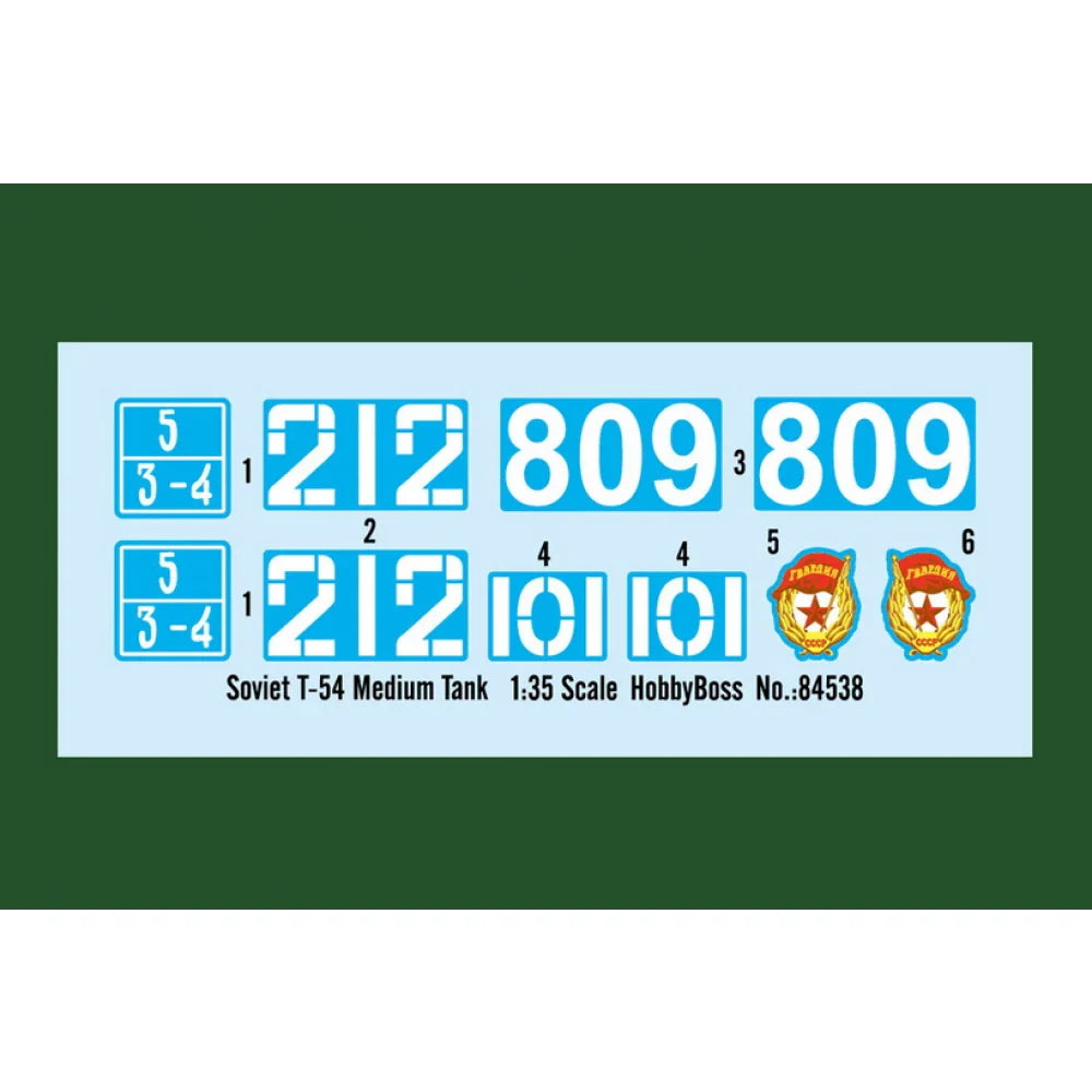 Hobby Boss 84538 1/35 Soviet T-54 Medium Tank