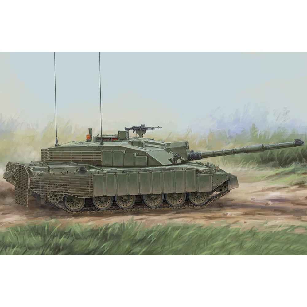 HobbyBoss 1/48 British Challenger 2 Enhanced Armour Plastic Model Kit