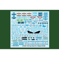 HobbyBoss 1/48 F/A-18F Super Hornet VFC-12 Plastic Model Kit