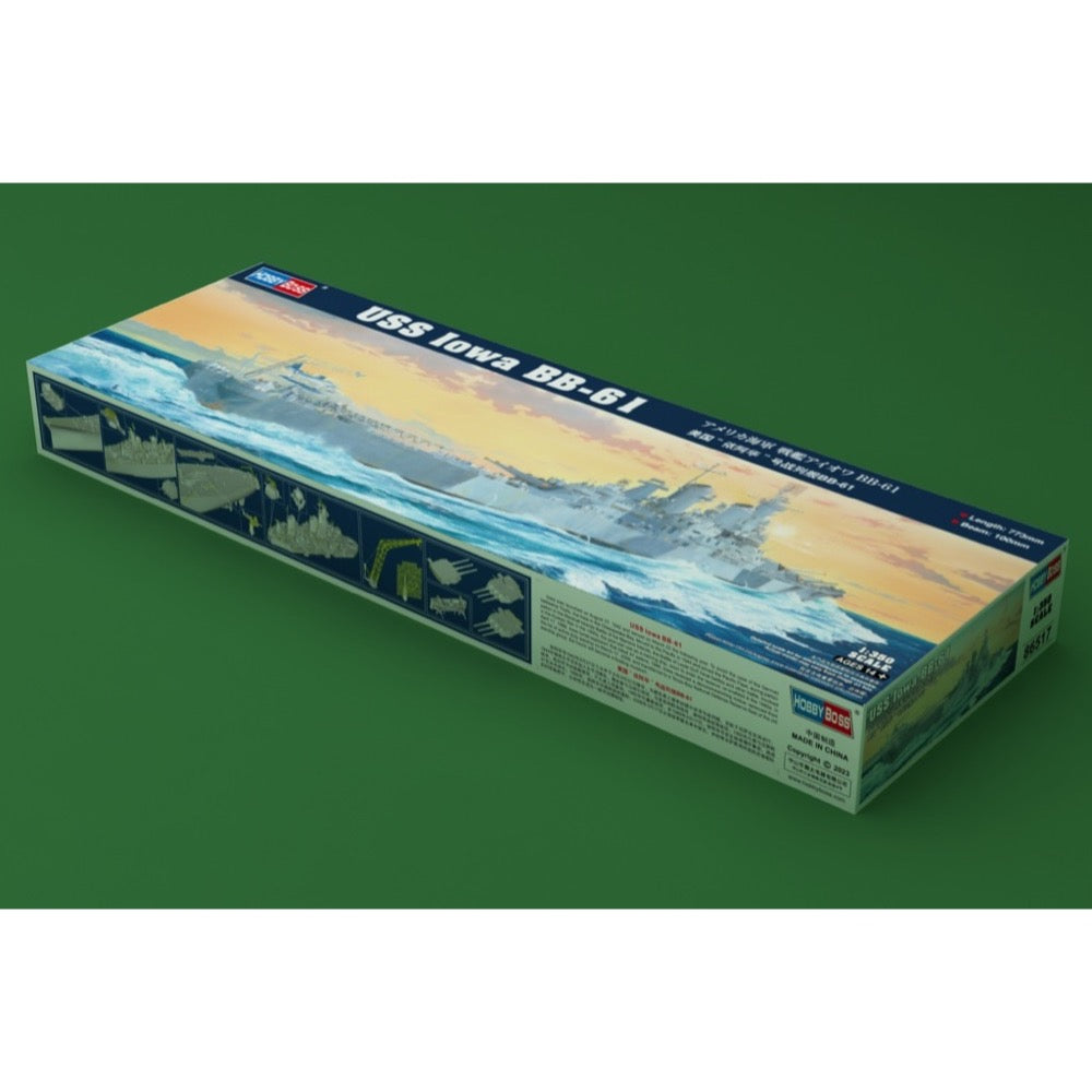 Hobby Boss 86517 1/350 Battleship USS Iowa BB-61