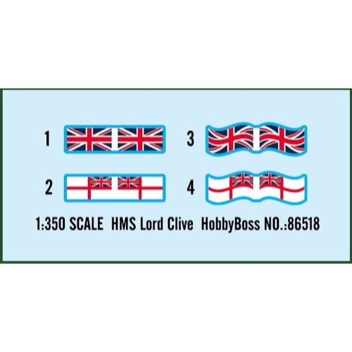 Hobby Boss 86518 1/350 HMS Lord Clive
