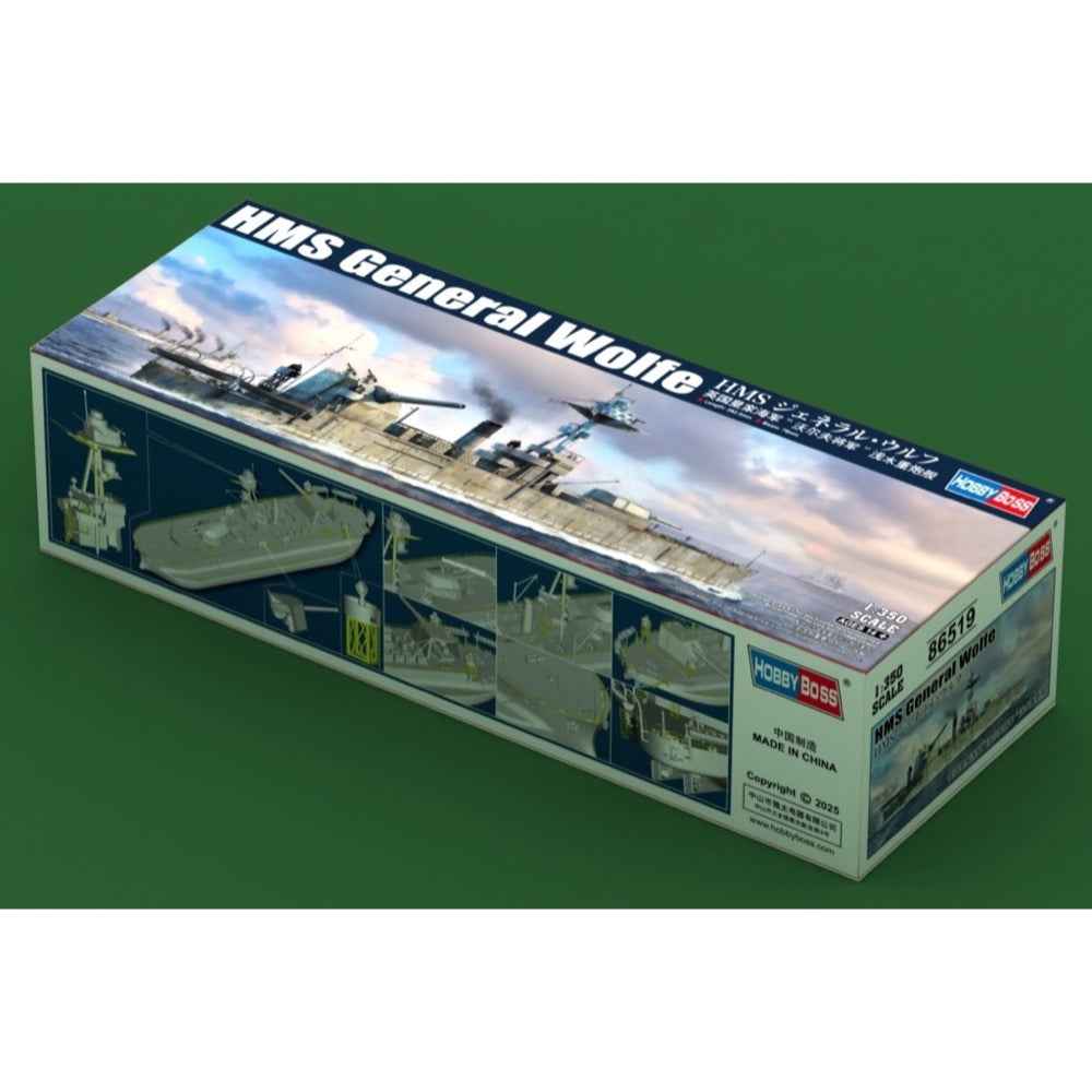 HobbyBoss 1/350 HMS General Wolfe Plastic Model Kit