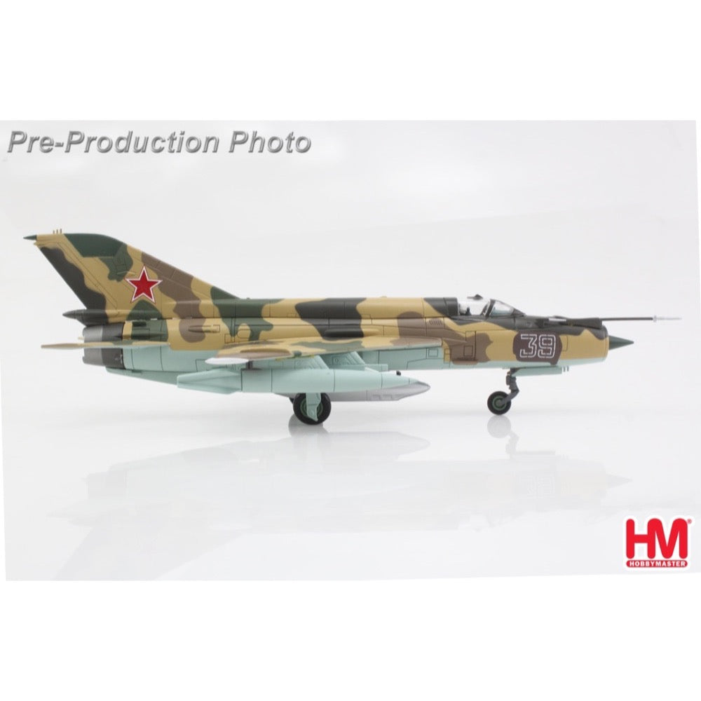 Hobby Master 1/72 MIG-21R 39 263rd Recon. Air Sqn. Soviet Air Force Afghanistan 1981