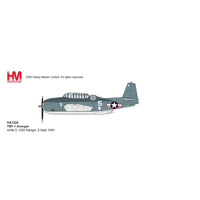 Hobby Master 1/72 TBF-1 Avenger White 5 USS Ranger 9 Sep. 1943