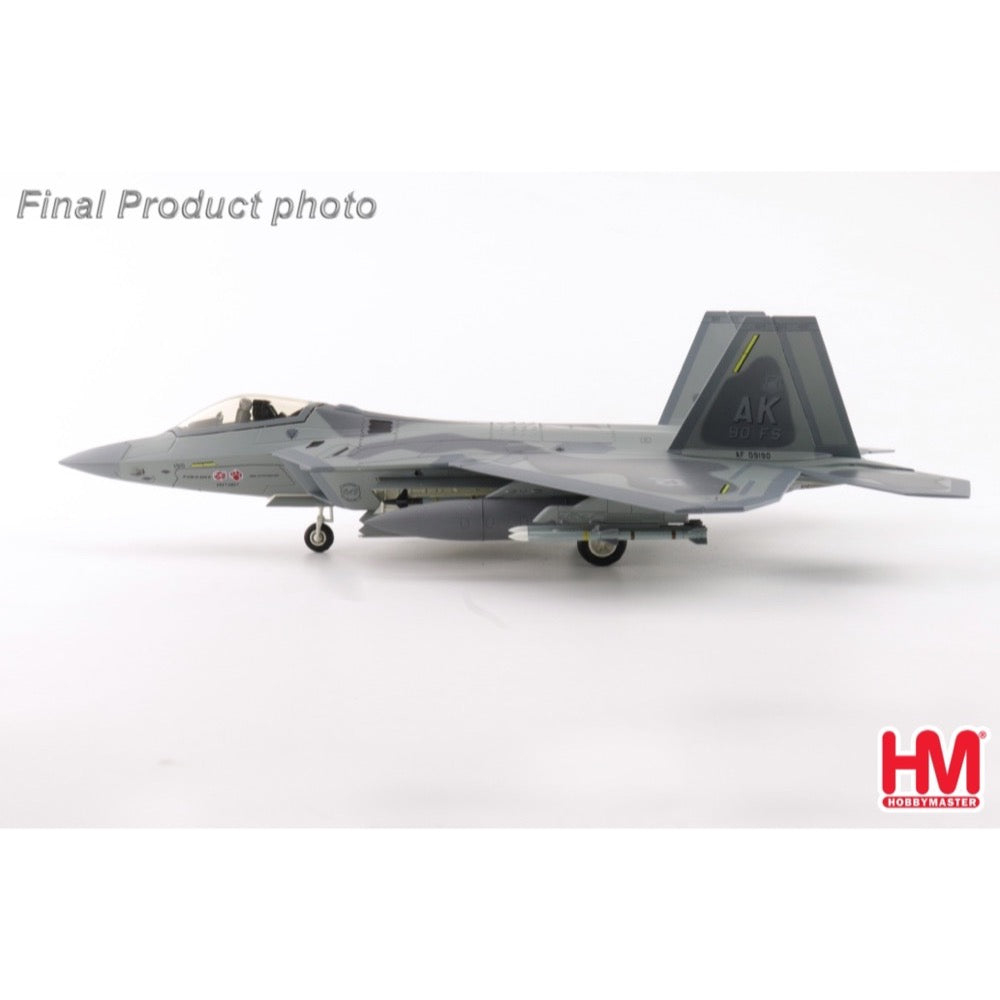 Hobby Master 2826 1/72 F-22 "90th FS 100th Anniv. Scheme" 09-4190, 90th FS, Elmendorf AB, 2017