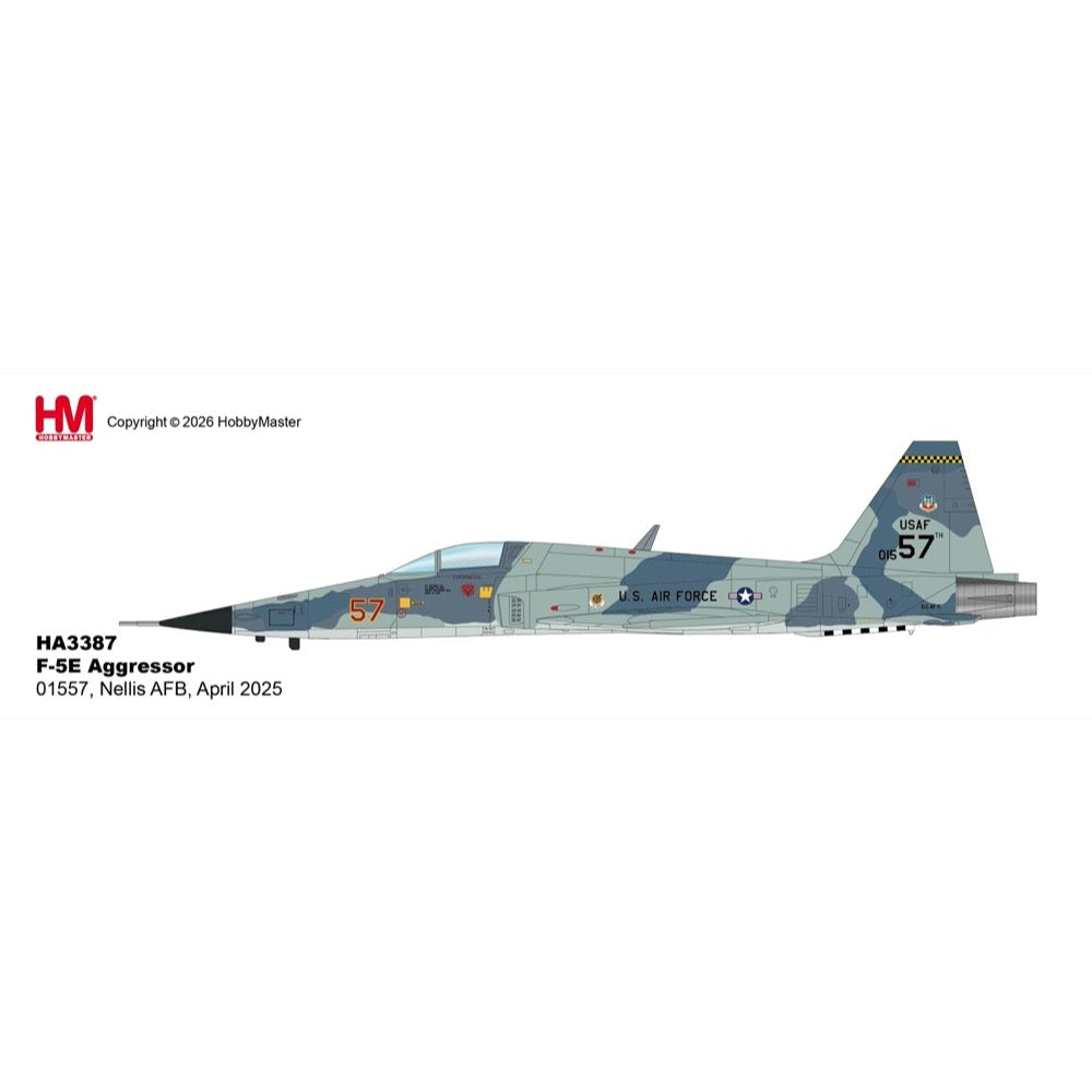 Hobby Master 1/72 F-5E Aggressor 01557 Nellis AFB April 2025