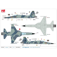 Hobby Master 1/72 F-5E Aggressor 01557 Nellis AFB April 2025