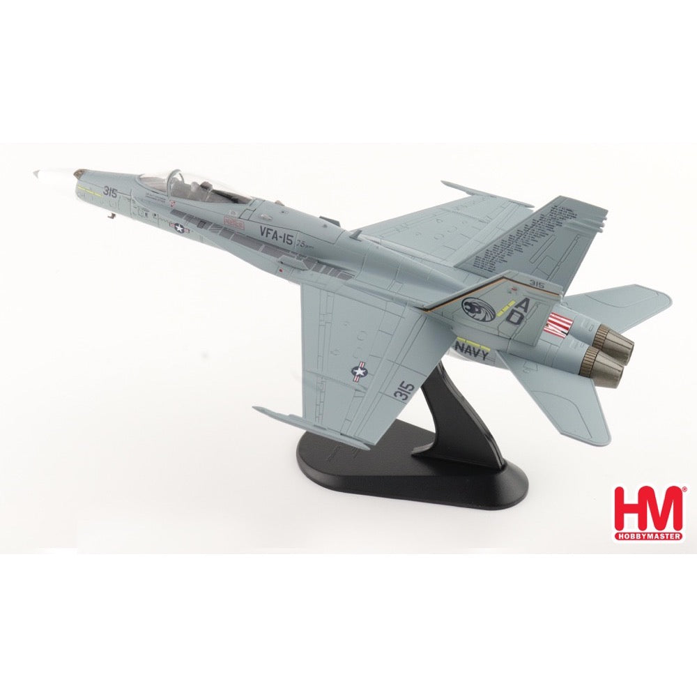 Hobby Master 3590 1/72 F/A-18C¬† VFA-15 Retro TAC Demo Jet 164718 VFA-106 Gladiators March 2017