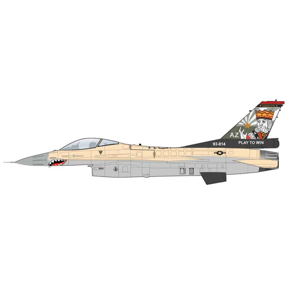 Hobby Master 38070 1/72 F-16V "Play to Win" 93-0814 21st Sqn. Luke AFB 2025