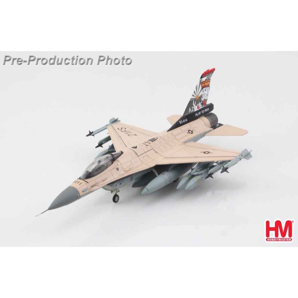 Hobby Master 38070 1/72 F-16V "Play to Win" 93-0814 21st Sqn. Luke AFB 2025