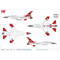 Hobby Master 1/72 F-16B Chase Plane 78-0099 6510th Test Wing 1990