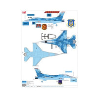 Hobby Master 1/72 F-16C Fullback Aggressor 706 AGRS AFRC USAF What If Scheme