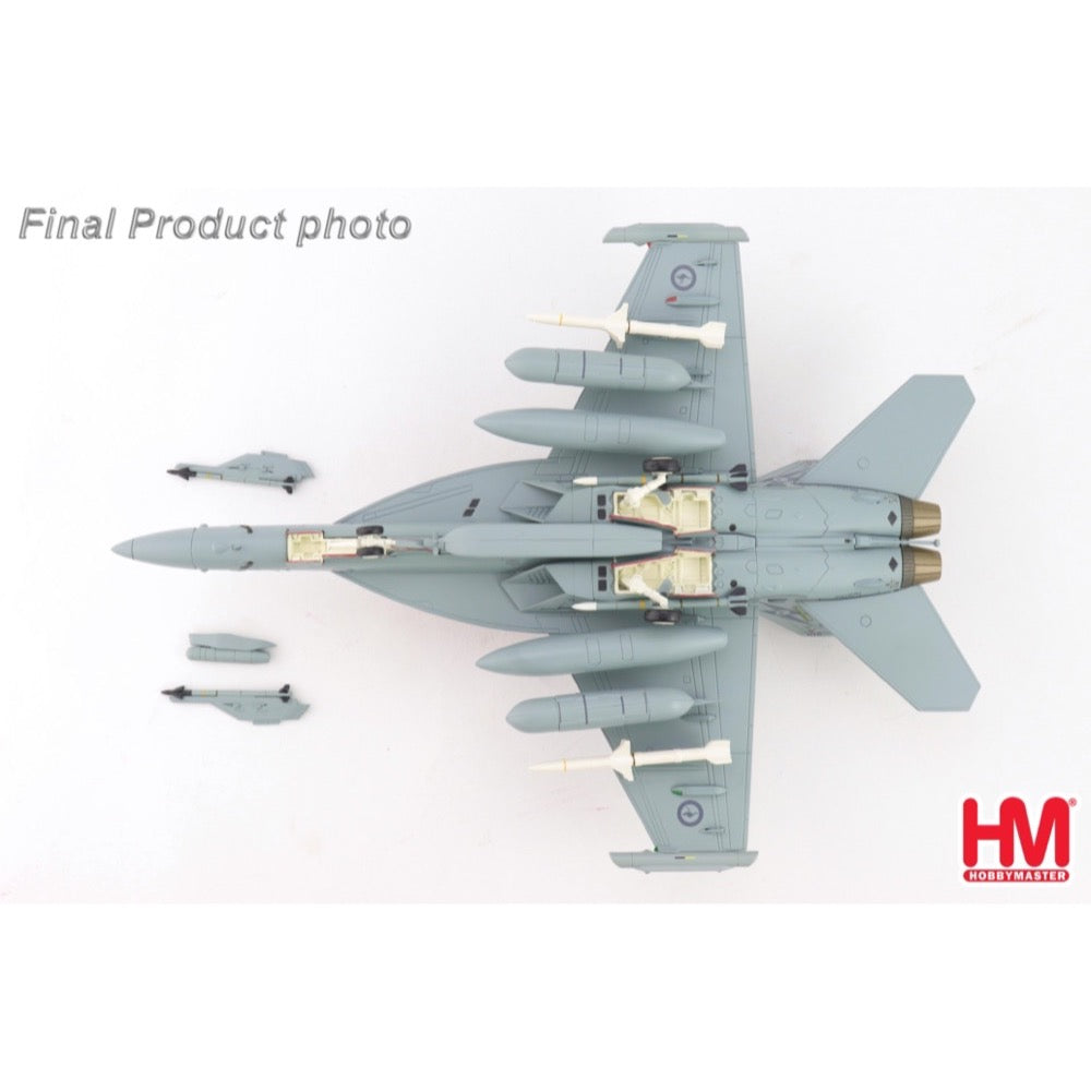 Hobby Master 1/72 EA-18G Growler A46-301 No.6 Squadron RAAF 2025 with 2 x AIM-9 and 2 x NGJ