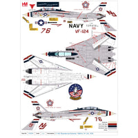 Hobby Master 5259 1/72 F-14A Bicentennial Scheme 159616 VF-124 1976