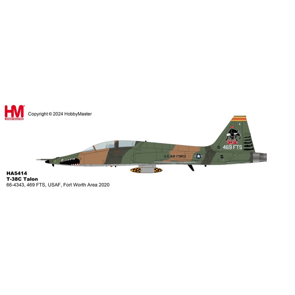 Hobby Master 5414 1/72 T-38C Talon 66-4343, 469 FTS, USAF, Fort Worth Area 2020