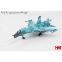 Hobby Master 1/72 Su-34 Fighter Bomber Red 17 Russian Air Force with FAB-1500 Guided Bomb