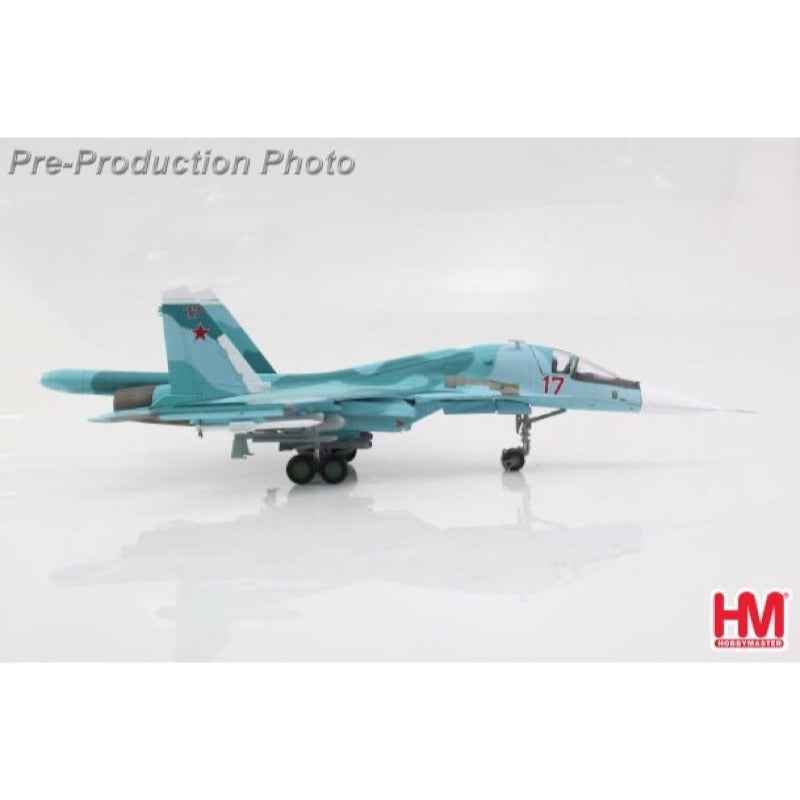 Hobby Master 1/72 Su-34 Fighter Bomber Red 17 Russian Air Force with FAB-1500 Guided Bomb