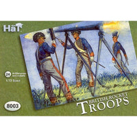 Hat 1/72 8003 British Rocket Troops 4 Carts 4 Tripods Rockets and 24 Crew Plastic Figure Set